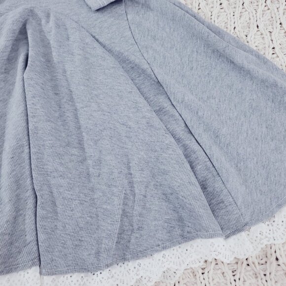 New KAWAII Pleated Maid Skater Dress - Picture 7 of 13